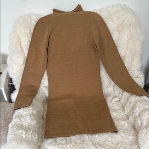 French Connection Tan Knit Sweater